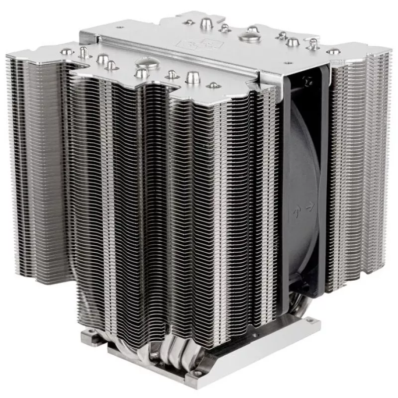CPU Aušintuvas SidabrinėSTONE SST-XED120S-WS, skirtas Intel LGA 4677, 4U serverio formos faktorius, sidabrinis