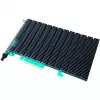 HighPoint magistralės adapteris Rocket 1204 PCI-Ex8v3 - 4x M.2 NVMe - NVMe - PCI-Express