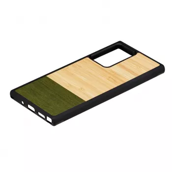 Telefono dėklas Man and Wood Galaxy Note 20 Ultra — bambukų miško juodos spalvos apsauginis dangtelis