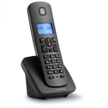 Motorola C4201 Analoginis/DECT telefonas su skambintojo ID, juodas