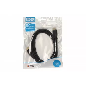 TB HDMI laidas V 1.4 1m. Auksuotas (AKTBXVH1P14G10B)