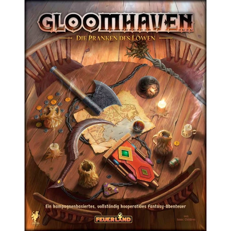 Gloomhaven - Jaws of the Lion, stalo žaidimas