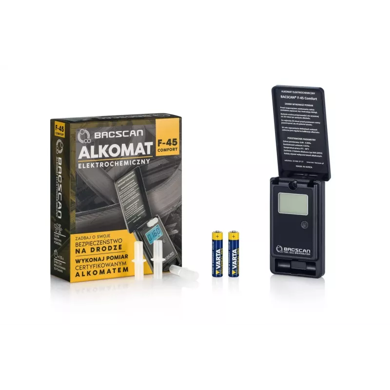 Elektrocheminis alkotesteris F-45 COMFORT