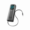 CANYON Įmontuotu kabeliu maitinimo bankas OnPower 265 20000mAh 165W Aliuminis tamsiai pilkas