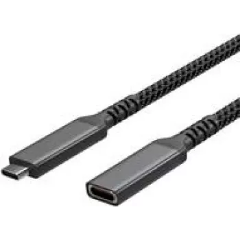 USB-C ilginamasis laidas USB-C >USB-C lizdas 3.2 PD tekstilinis 0,5 m (FL31-74003)