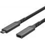 USB-C ilginamasis laidas USB-C >USB-C lizdas 3.2 PD tekstilinis 0,5 m (FL31-74003)