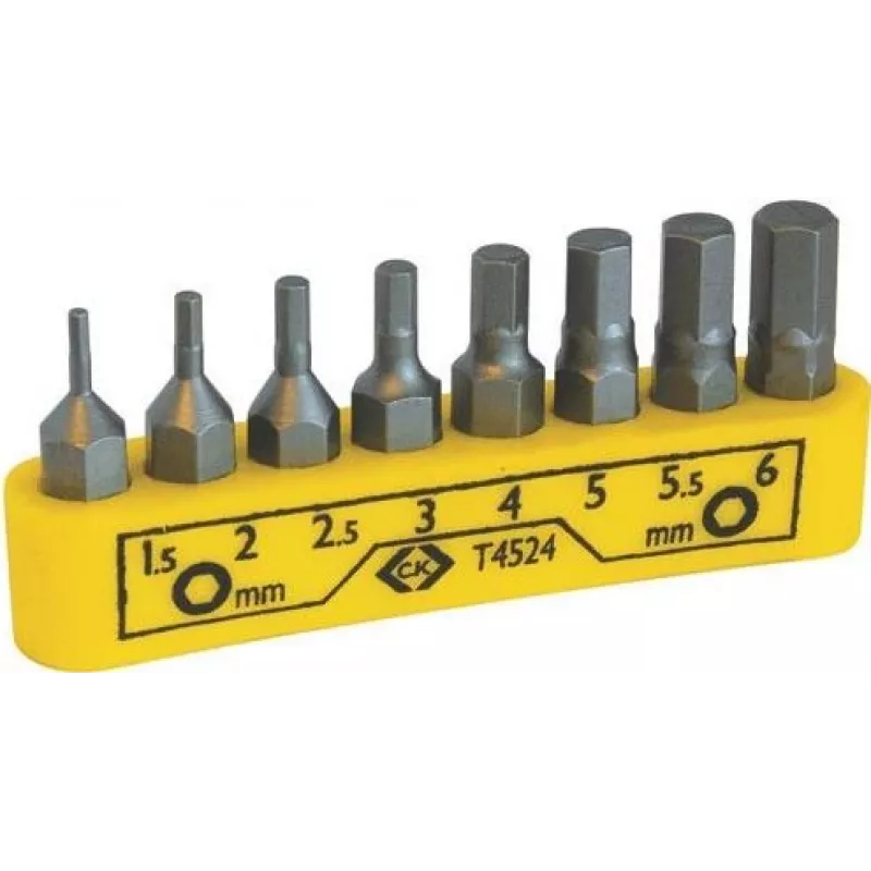 Atsuktuvų antgalių rinkinys C.K Tools T4524 8 vnt.