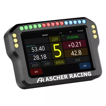 Vairavimo skydelis Ascher Racing 4 colių modelis 76080028 sim lenktynių sistemoms