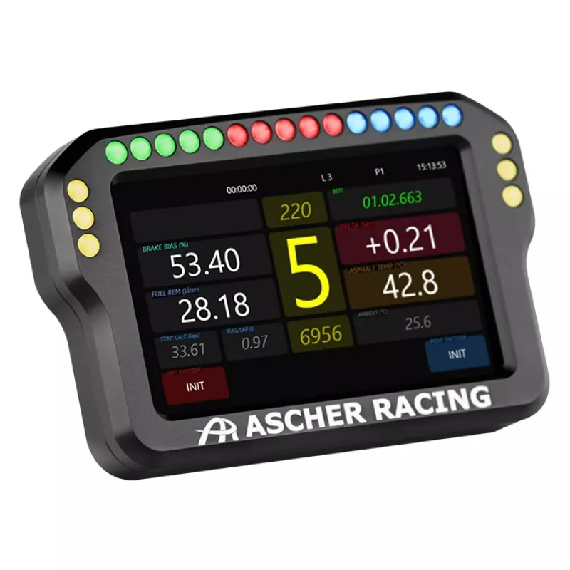 Vairavimo skydelis Ascher Racing 4 colių modelis 76080028 sim lenktynių sistemoms