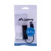 Tinklo sąsajos plokštė LANBERG NC-0100-01 USB 10 Gbit/s, karštas keitimas, kabelis 0,15 m, juoda