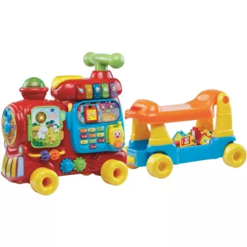 VTech Baby ABC - Eisenbahn, 1 mėnuo(-iai), 4 ratas(-ai), Daugiaspalvis, 3,55 kg