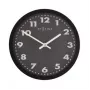 NeXtime klok 2906ma Mercure, Ø 25 cm, Sieninis, Juodas