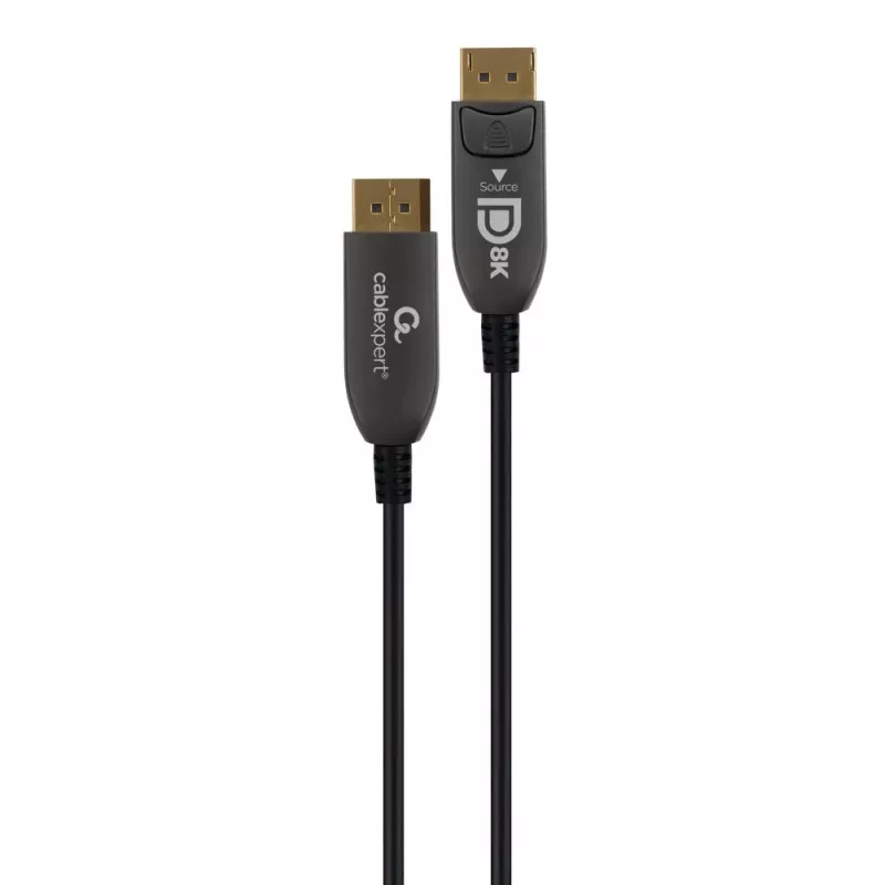 DisplayPort kabelis Gembird CC-DP8K-AOC-10M 10m Juodas