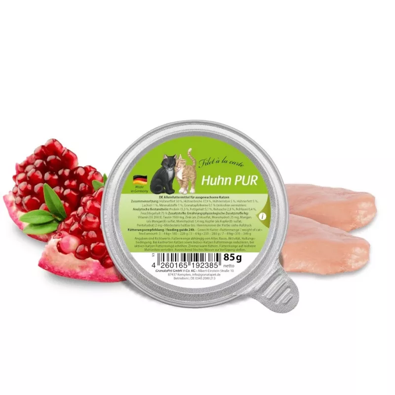 GRANATAPET Filet á la carte Vištiena - drėgnas kačių maistas - 85 g