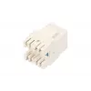 Extralink EX.9540 laido jungtis RJ45 balta plastikinė