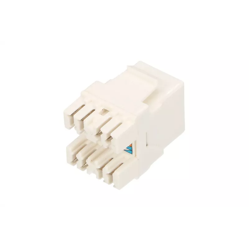Extralink EX.9540 laido jungtis RJ45 balta plastikinė