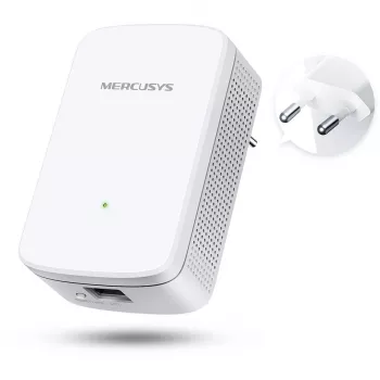 Mercusys ME10 V1 WiFi diapazono plėtiklis, montuojamas į sieną