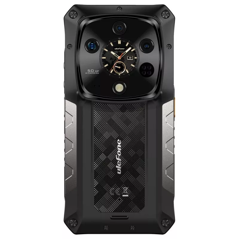 Patikimas išmanusis telefonas UleFone Armor 28 Ultra 5G — 16GB RAM, 1TB atminties, juodas