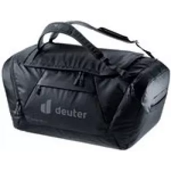 Kelioninis kuprinės formos krepšys DEUTER Duffel Pro 90 juodas – 90 l talpos, patvarūs nešiojimo rankenėlės ir peties diržas