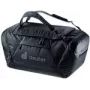 Kelioninis kuprinės formos krepšys DEUTER Duffel Pro 90 juodas – 90 l talpos, patvarūs nešiojimo rankenėlės ir peties diržas
