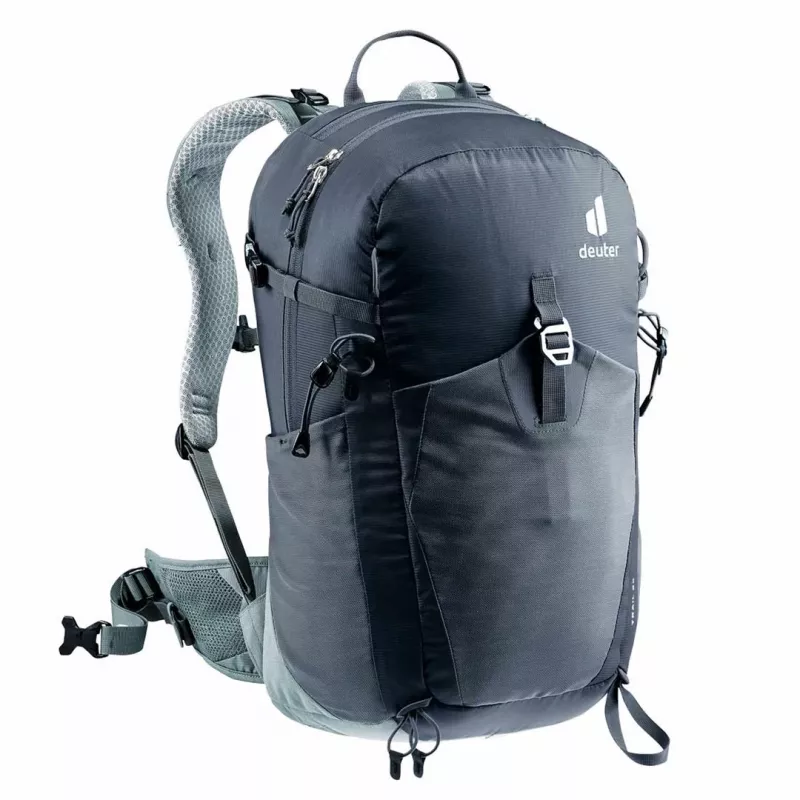 Krepšys DEUTER Trail 25 — 25 l žygių dieninė kuprinė, juoda-skalūno