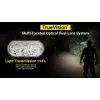 Nitecore UT27 MCT juoda, geltona galvos juostos žibintuvėlis LED