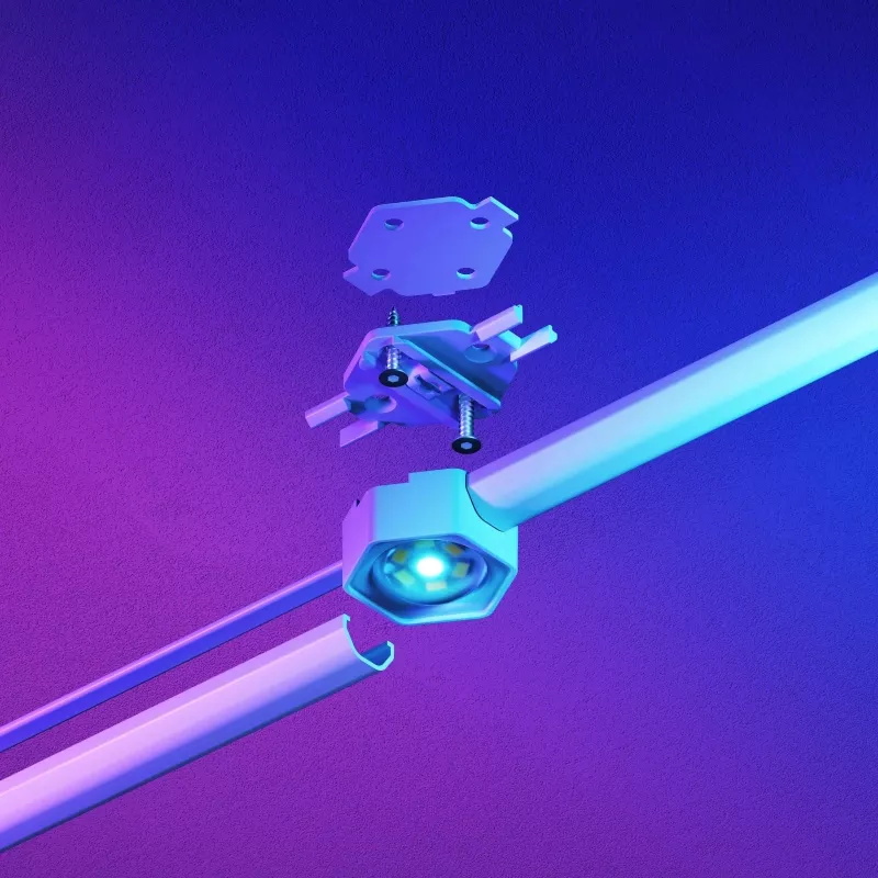Lauko šviestuvai Nanoleaf N7401E00-5POL 5 m Įvairiaspalviai Nuolatiniai