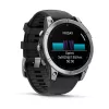 Garmin Fenix E 3.3 cm (1.3) AMOLED 47 mm skaitmeninis 416 × 416 pikselių jutiklinis ekranas nerūdijantis plienas Wi-Fi GPS (palydovinis)