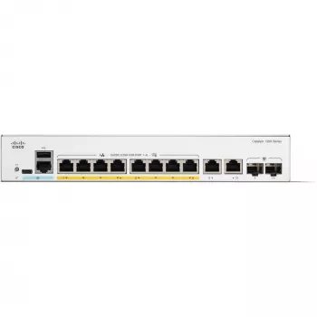 Valdomas komutatorius Cisco Catalyst 1300-8P-E-2G 8 prievadų GE PoE