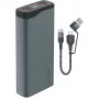 4Smarts išorinė baterija VoltHub Pro 10000mAh 22.5W su Quick Charge, PD gunmetal *Select Edition*