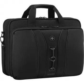 Nešiojamojo kompiuterio dėklas Wenger Legacy Juoda Series 16 colių — tinka iki 40,6 cm, juodas