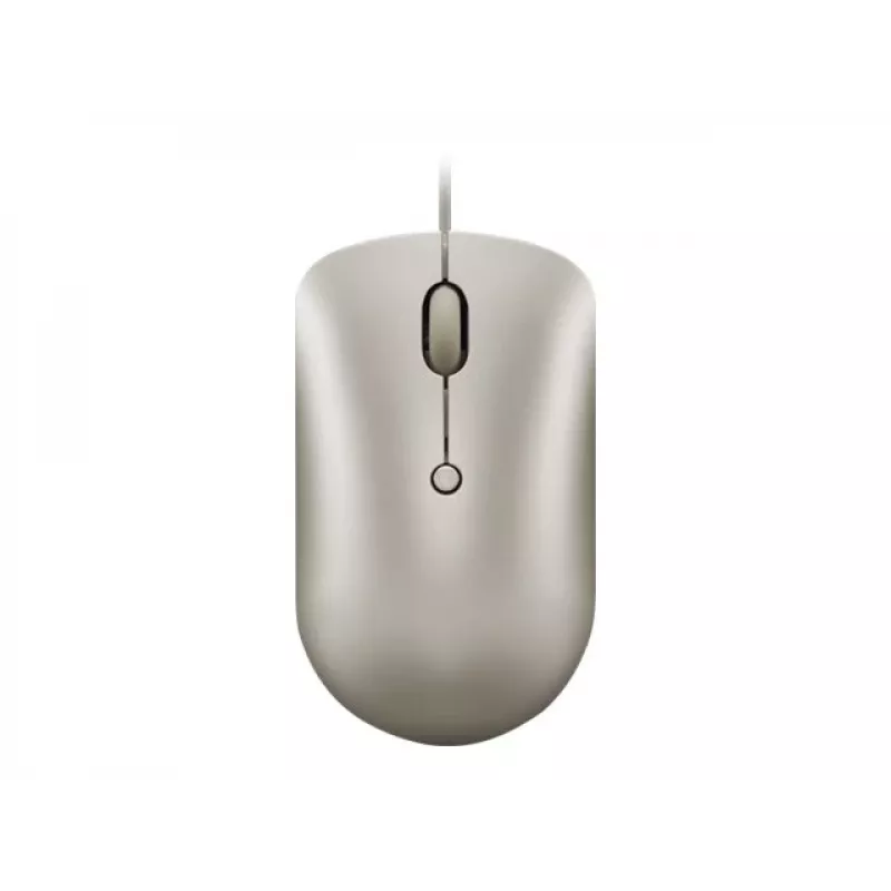 Laidinė biuro pelė Lenovo 540 abiem rankoms tinkama USB Type-C Optinė 2400 DPI Smėlio