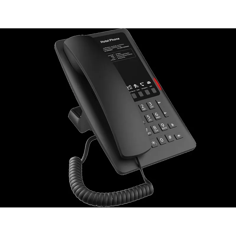 IP telefonas Fanvil H4W-Juoda — HD garsas, Wi‑Fi palaikymas