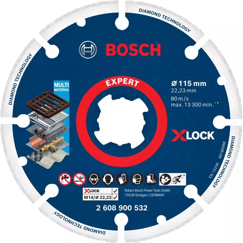 Bosch 2 608 900 532 šlifuoklio priedas Pjovimo diskas