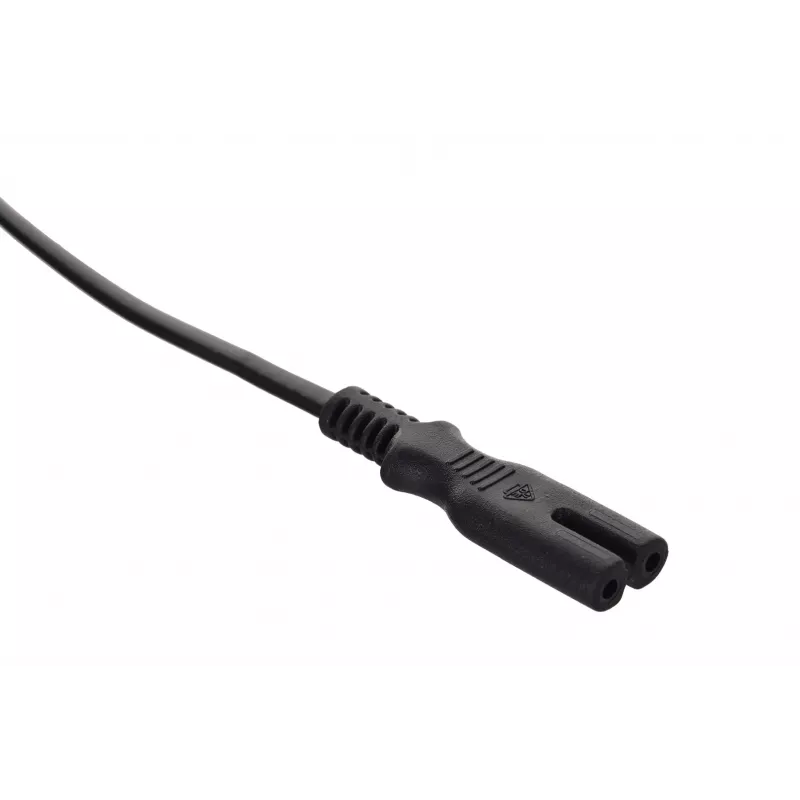 Savio CL-100 maitinimo laidas Juoda 1.8 m IEC Tipas E (3.4 mm, 3.1 mm) IEC C7