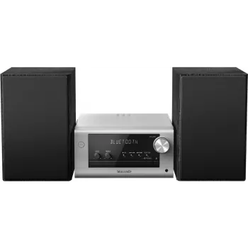 Panasonic SC-PM704 - Mikrosistema - 80 W (bendra) - Sidabrinė (SC-PM704EG-S)