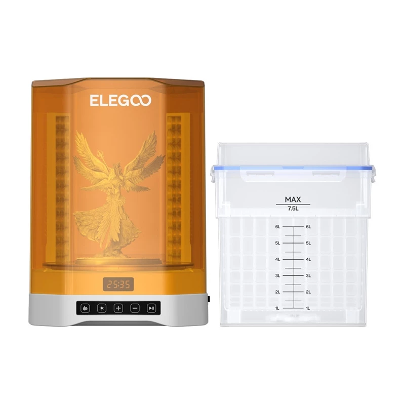 Valymo ir džiovinimo įrenginys Elegoo Mercury Plus 3.0 (modelis 50.101.059300)