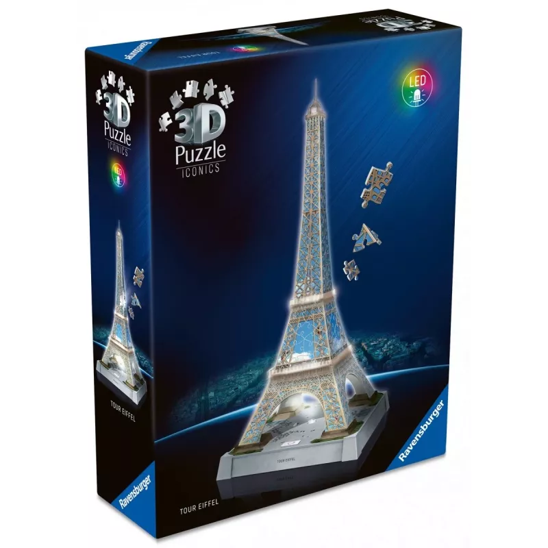 3D Eifelio bokšto dėlionė
