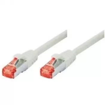Tecline exertis Connect - komutacinis kabelis - RJ-45 (V) į RJ-45 (V) - 3 m - SSTP kabelis - CAT 6 - be halogenų - pilkas (71503)