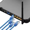 Extralink Cat.6A S/FTP LAN Patch Cord 2m, Copper tinklo kabelis Twisted Pair 10Gbit/s