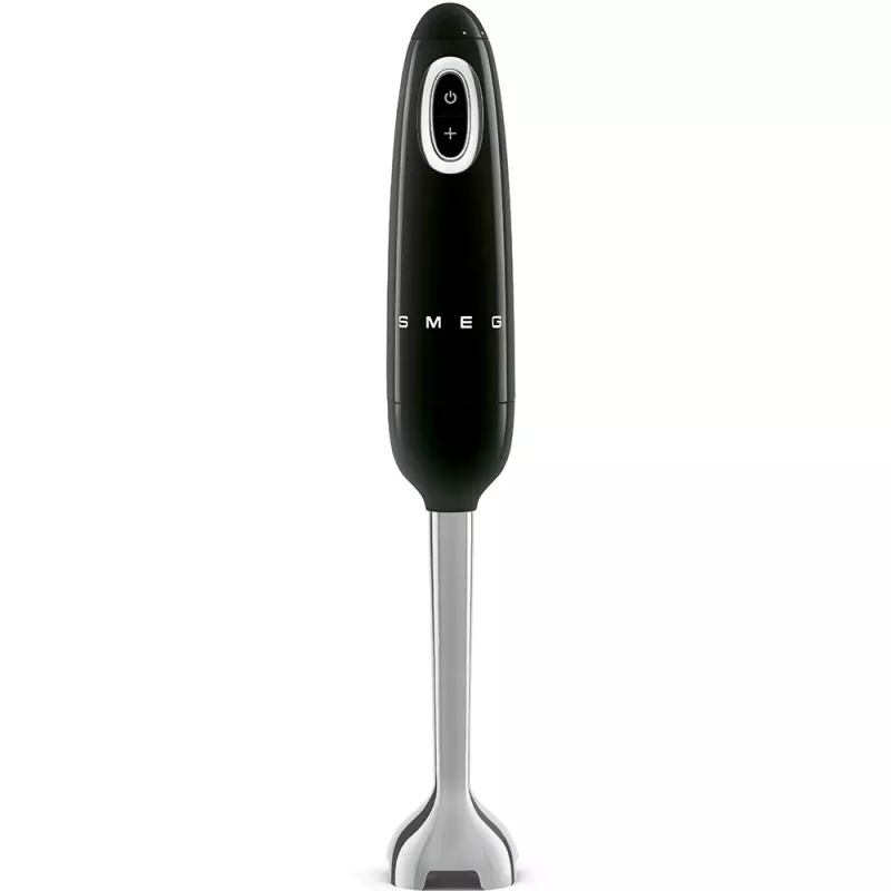 Panardinamasis trintuvas Smeg HBF03BLEU — 700 W rankinis trintuvas, 1,4 L indas, nerūdijančio plieno peilis, juodas