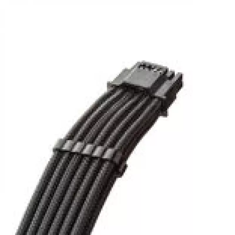 CableMod C-Series Pro ModMesh 12V-2x6 kabelis, 90° jungtis, skirtas Corsair Type 5 RMx Shift PSU - anglies spalvos, 65 cm