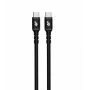 USB-C laidas TB AKTBXKUCC2SI30B 3 m juodas silikoninis USB 2.0