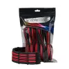 CableMod PRO ModMesh 12VHPWR kabelis Extension Kit by CableMod — juoda/raudona, PCIe 12VHPWR 16 kontaktų ilginimo rinkinys
