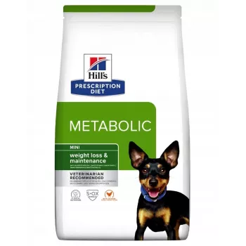 HILL'S PRESCRIPTION DIET Canine Metabolic Mini sausas šunų ėdalas su vištiena 1 kg