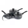 Puodų rinkinys Russell Hobbs Nightfall Stone 3 dalių 16/18/20 cm neprideganti danga