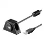 Wentronic 93351 USB kabelis, juodas