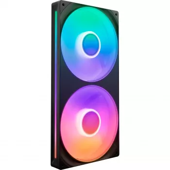 NZXT F280 RGB Core 140mm ARGB PWM 2-Pack Juoda