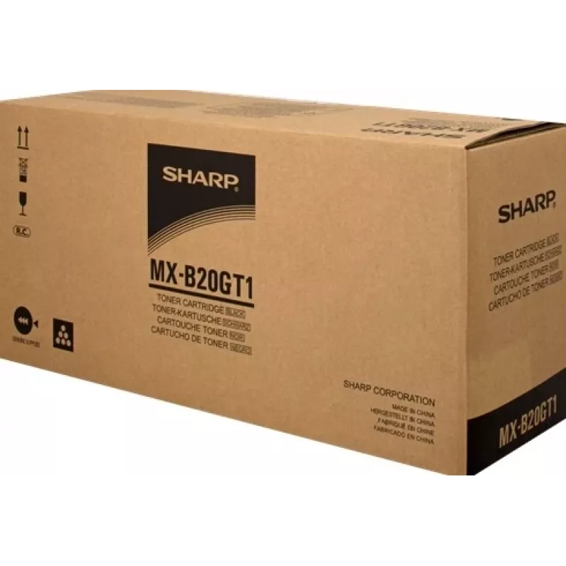 Sharp MXB20GT1 dažų kasetė 1 vnt. Originali Juoda