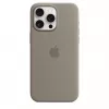 Silikoninis dėklas su „MagSafe“, skirtas „iPhone 15 Pro Max“ – molio spalvos